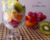 Foto langkah ke 2 dari resep Fruity Vla (seger, lumer dan enakkk banget) BUKAN SALAD BUAH.