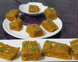 शकरकंद की बर्फी (shakarkand ki barfi recipe in Hindi) रेसिपी चरण 10 फोटो