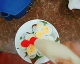 Hình bước làm 3 của món Bánh mì đen kẹp trứng