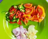 Oseng udang terong hijau&kacang panjang langkah memasak 1 foto