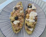 Foto del paso 3 de la receta: Comida o cena exprés con calabacín relleno