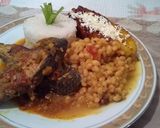 Foto del paso 2 de la receta: Desde el fogón de la abuela lisa fresca con frijoles blanco y ar