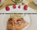 Foto del paso 8 de la receta: Lomos de salmón al Microondas con salsa tártara