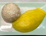 Thai mango sticky rice (khao niaow ma muang - ข้าวเหนียวมะม่วง) recipe step 10 photo