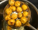 Hình bước làm 3 của món Khai lang viên chiên giòn