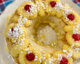 Foto del paso 11 de la receta: Rosca de Pascua rellena de crema pastelera 🐰