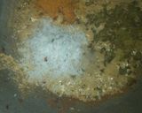 A picture of step 6 of Kashmiri Dum Aloo.
