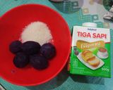 Foto langkah ke 1 dari resep Es Ubi Ungu Susu Creamy.