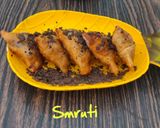A picture of step 9 of Choco Samosa.