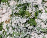A picture of step 2 of Palak Paratha.