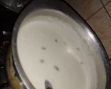 A picture of step 4 of Kheer (rice pudding).