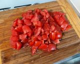 Une image de l'étape 8 de Salade de haricots mungo au jambon, et oignon rouge.