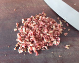 Foto del paso 2 de la receta: Albondigón de merluza y jamón