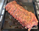 Foto del paso 2 de la receta: COSTILLAR AL MERKÉN.BERENJENA HORNEADA RELLENA CON CHAMPIÑONES. JON STYLE