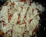 A picture of step 3 of Flower petal pizza.