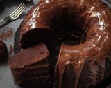 Foto langkah ke 7 dari resep Bundt Cake Coklat Ketagih.