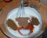 A picture of step 4 of Alu Dahi Pholki Chat.