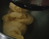 Hình bước làm 2 của món Bánh trung thu ngàn lớp nhân mochi chà bông trứng muối