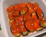 Une image de l'étape 4 de Aubergines à l'italienne (recette végétarienne).