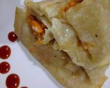 A picture of step 1 of Chicken tikka cheese Roll.