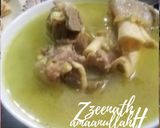A picture of step 4 of Ammijaan's Peela Shorba or Mutton Stew.
