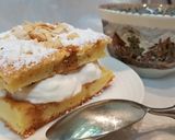 Foto del paso 14 de la receta Bizcocho de café, nata y almendra 