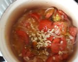 Lecsó tarhonyával recept fázis 2 fotója