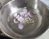 A picture of step 1 of Vegetables Fried Rice No Soya sauce.