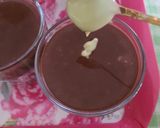 Foto langkah ke 7 dari resep Matcha Cheese Chocolate Pudding.