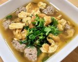 รูปขั้นตอนการทำที่ 6 ของ แกงจืดไข่น้ำหมูสับ สูตรสามเกลอ
