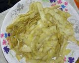 Foto del paso 1 de la receta: Tacos de cáscara de papa con huevo