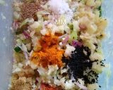 A picture of step 1 of Cabbage, Potato Pakora.