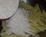 A picture of step 3 of Crispy french  fries  iftar special.