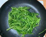蒜炒空心菜的食譜步驟3照片