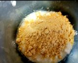 A picture of step 1 of Kadi pakora.
