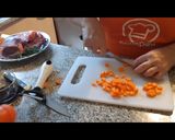 Foto del paso 3 de la receta: Carrilleras de Cerdo al vino tinto con Salteado de Quinoa y Brócoli