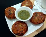 A picture of step 3 of Shami kabab.