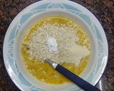 Foto del paso 2 de la receta: Pancake de banana y avena +6M