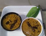 A picture of step 4 of Ghiya peel chutney.