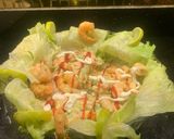 صورة لخطوة 8 من وصفة سلطه جمبري بالصوص الوردي (shrimp pink sauce salad)