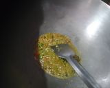 A picture of step 2 of Sooji litti.