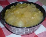 Almafőzelék egressel recept fázis 8 fotója