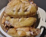 A picture of step 1 of Teriyake Wings.