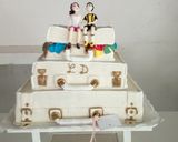 Foto del paso 9 de la receta: Torta de casamiento las valijas