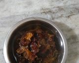 A picture of step 1 of ખજૂર પાક.