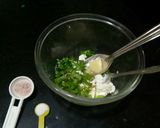 A picture of step 2 of Cucumber yogurt Rulade.