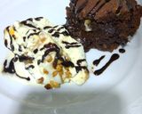 Foto del paso 9 de la receta: Brownie con helado de vainilla