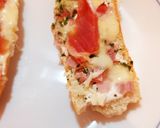 Une image de l'étape 7 de Brushettas jambon fromage #juillet.
