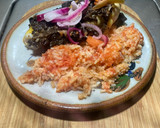 Foto del paso 3 de la receta: Mole almendrado con pollo y arroz rojo