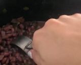 Foto del paso 4 de la receta: Frijoles negros con arroz integral y ensalada